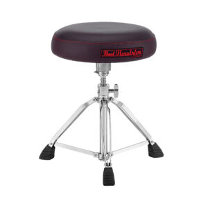 Banco Pearl Roadster Throne D-1500 com Assento 15 e Ajuste de Altura em Espiral Padrão Top Novo