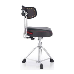 Banco Pearl Roadster Throne D-3500BR com Encosto, Assento Selim e Ajuste Espiral Padrão Top Novo