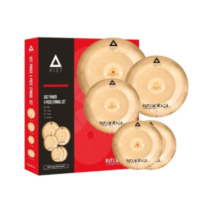 ISTANBUL AGOP XIST POWER CYMBAL SET + DELUXE BAG (14"/16"/20"+18") IXPWS4